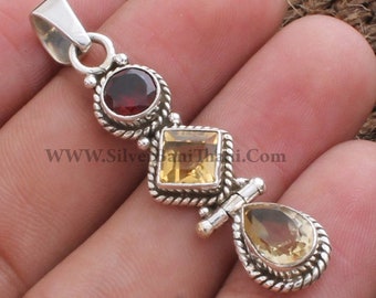 Three stone pendant best sale designs