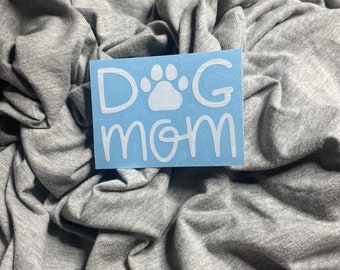 Dog Mom Paw Sticker