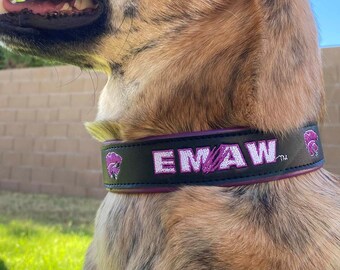 k state dog collar