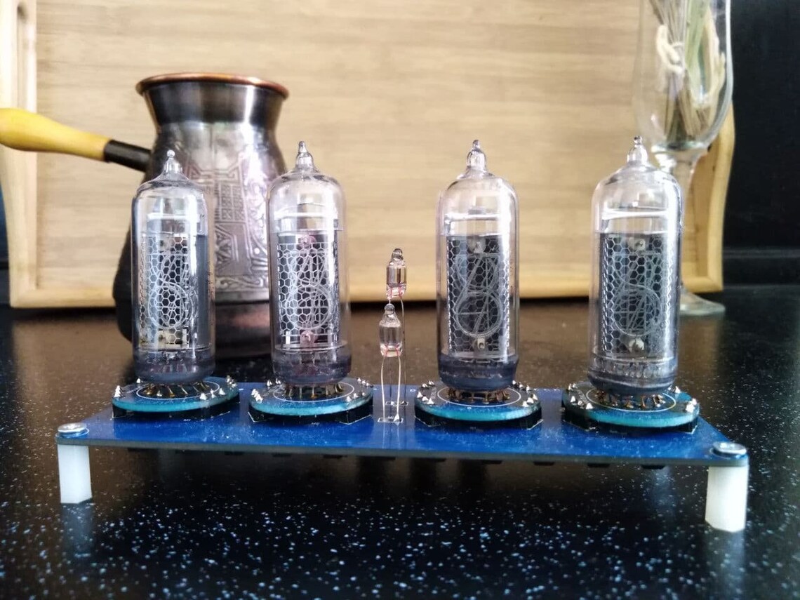 IN14 IN 14 Nixie tube clock kit Nixie clock kit nixie Etsy