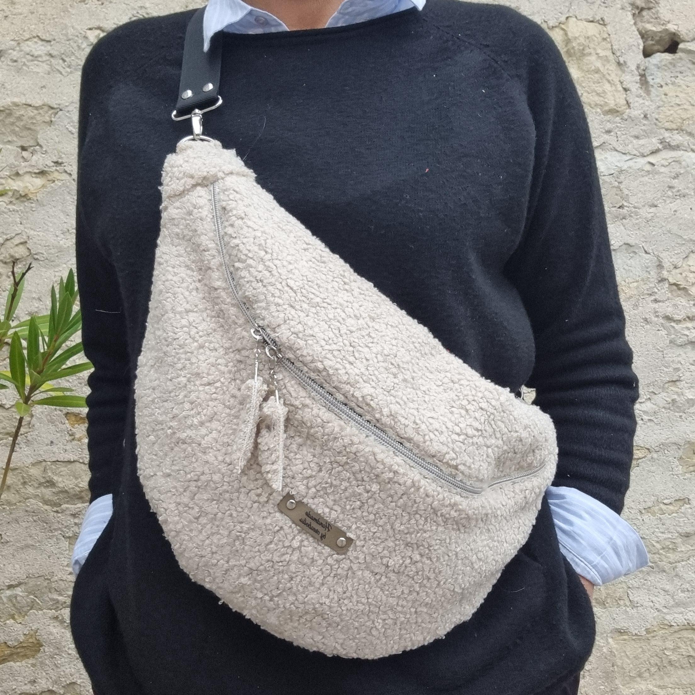 Sac bandoulière fausse fourrure - France
