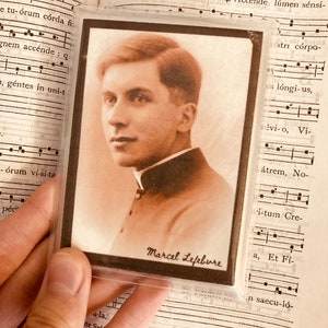 Marcel Lefebvre the Great, Holy Card!