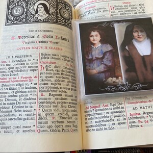 Therese of the Child Jesus and of the Holy Face Holy Card.