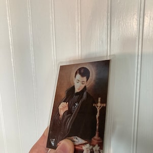 Saint Gabriel of Our Lady of Sorrows Holy Card