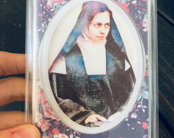 Elizabeth of the Trinity Holy Card.
