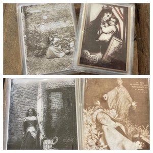 Holy Cards, Therese and Our Lady of Mt Carmel (2 pack).