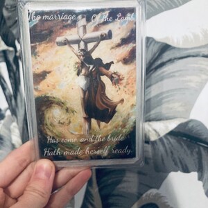Bride of the Lamb Apocalypse 19 Holy Card