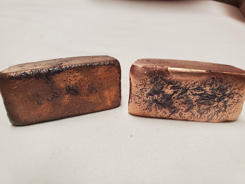 8.508.99 oz Hand Poured Copper Ingot Bar Etsy