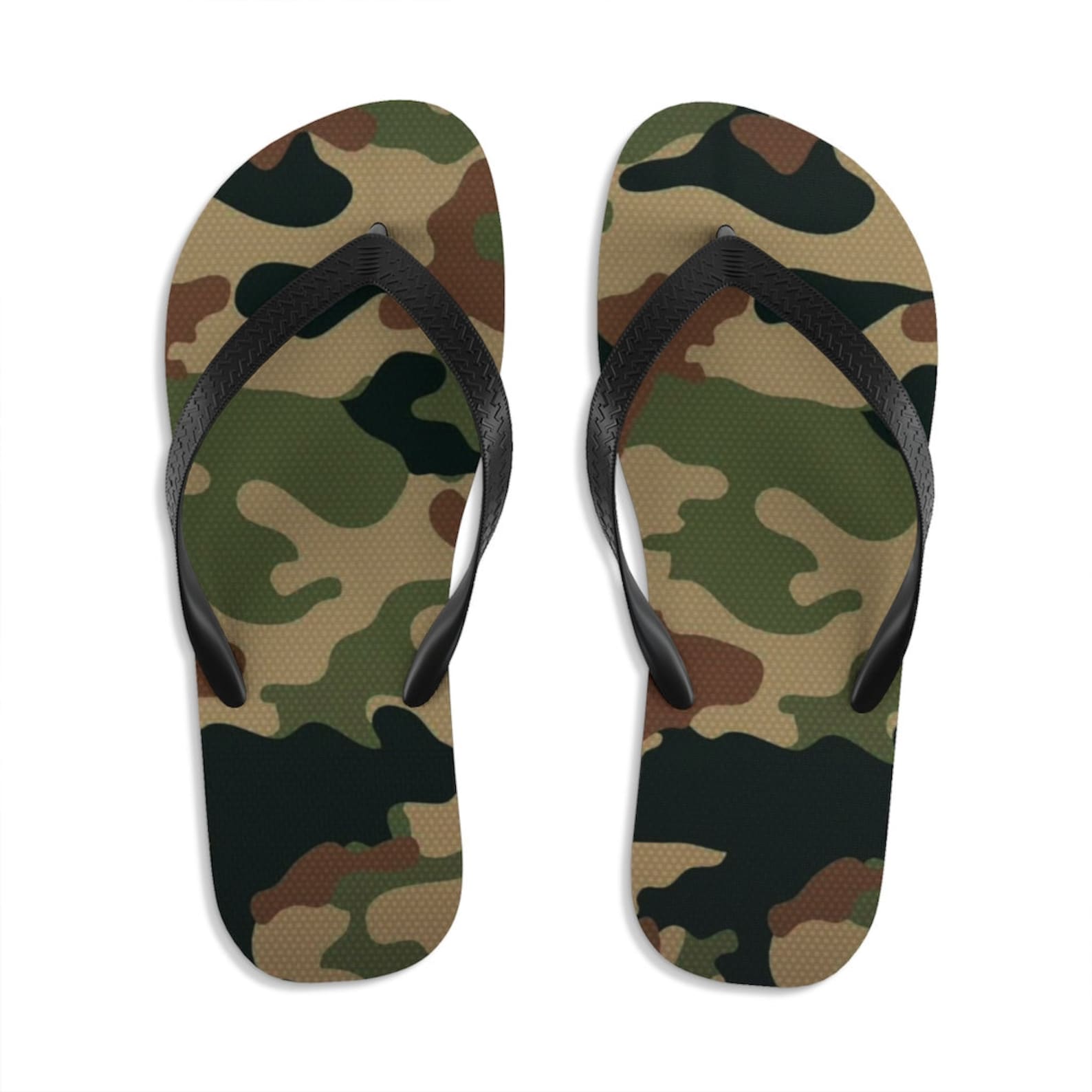 Unisex FlipFlops Camouflage Camo Sandals Beach Summer Etsy