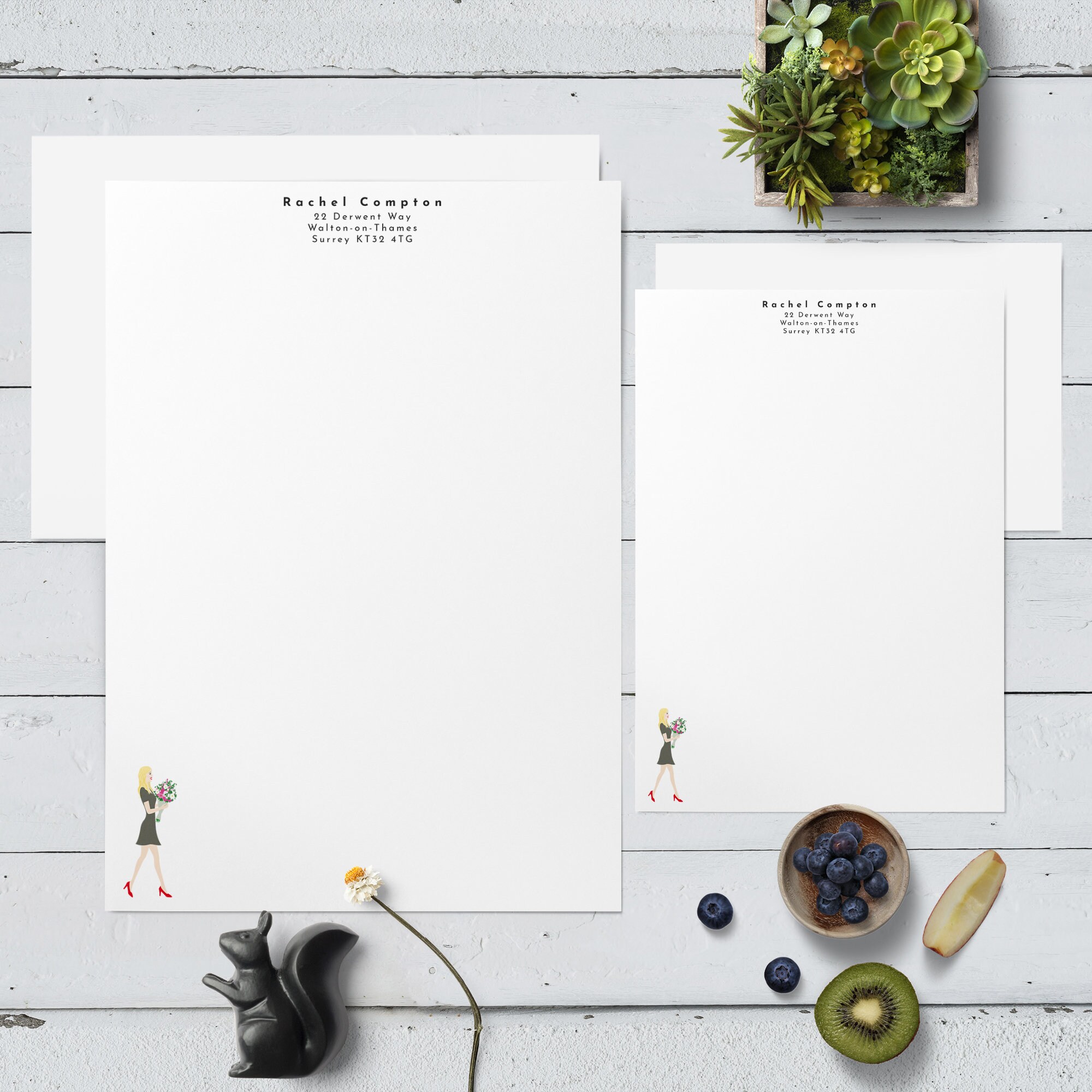 Personalised Letter Writing Set A4 or A5 Stationery with Etsy