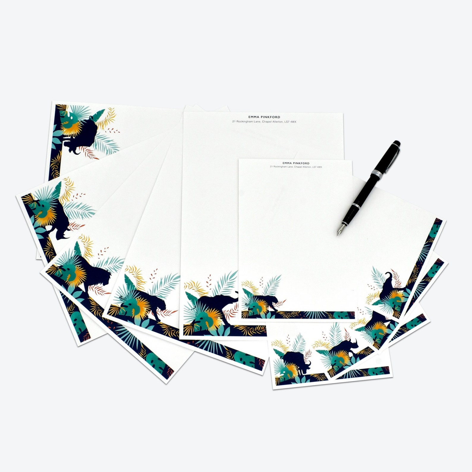 Personalised Letter Writing Set A4 or A5 Stationery with Etsy