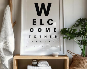 Funny Bathroom Poster | Toilet Wall Art Print | Framed or unframed