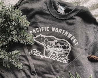 Pacific NW Bear | Unisex | Crewneck Sweater