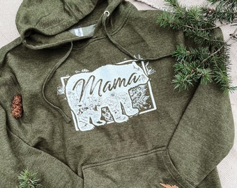 Mama Bear | Unisex | Pullover Hoodie (G)