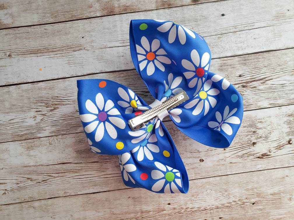 Daisy Hairbow Daisy Hair Bow Daisy Girl Scout Hair Bow Etsy