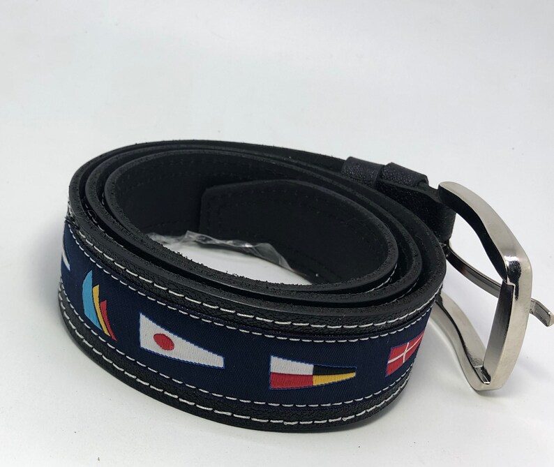 Sailor belt 100 natural leather for yacht Etsy