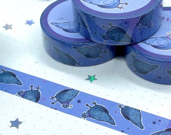 Sittin' Birb | Washi Tape | Cute Bird Washi Tape | Scrapbooking | Journaling | Rice Paper | Kawaii Stationery | 15mm x 10m | Animal