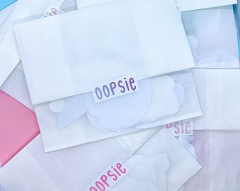 Oops Bags | Discounted Stickers | Grab bag | Kawaii Stickers | Cute stickers | 7 pc | B-Grade Stickers | Holographic Vinyl