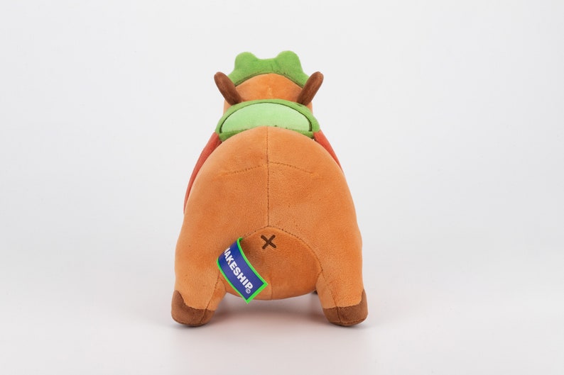 Froppy The Capybara Plush Limited Stuffed Toy Plushie Soft Toy Kawaii Fleece Capy Frog Plush Plush Toy image 6