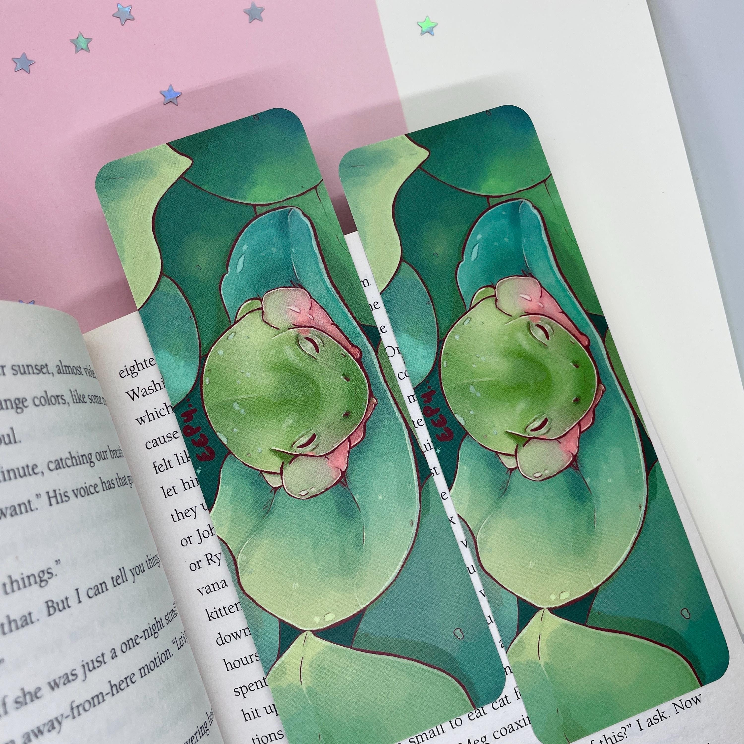 Sleeping Frog Bookmark | Cute Nature Inspired Design | Perfect for Book ...