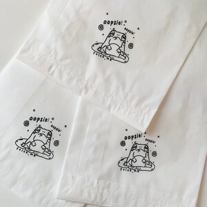 Oops Bags | Discounted Stickers | Grab bag | Kawaii Stickers | Cute stickers | 7 pc | B-Grade Stickers | Holographic Vinyl image 4
