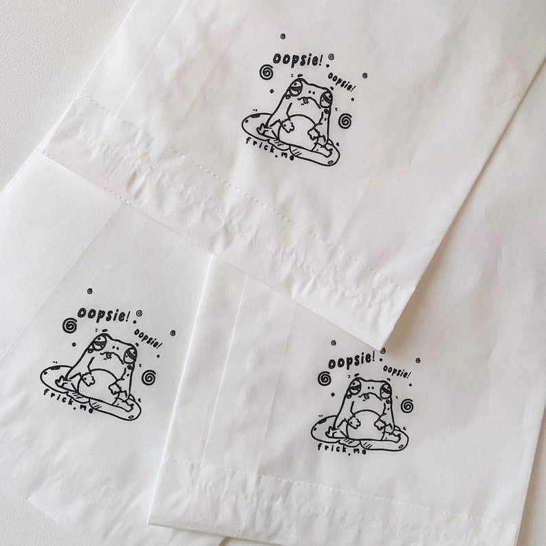 Oops Bags | Discounted Stickers | Grab bag | Kawaii Stickers | Cute stickers | 7 pc | B-Grade Stickers | Holographic Vinyl image 4