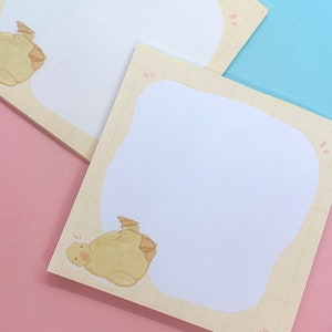 Bloc-notes canard Bloc-notes mignon Accessoires pour agenda Papeterie Kawaii Journal de scrapbooking Fait main Papeterie esthétique Remarques image 5