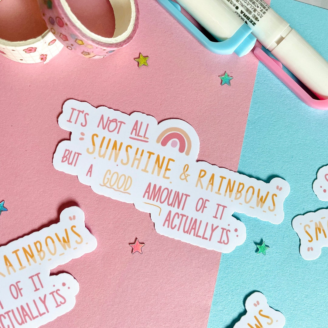 Inspirational Quote Sticker: Weatherproof Vinyl Decal for Laptop - Etsy