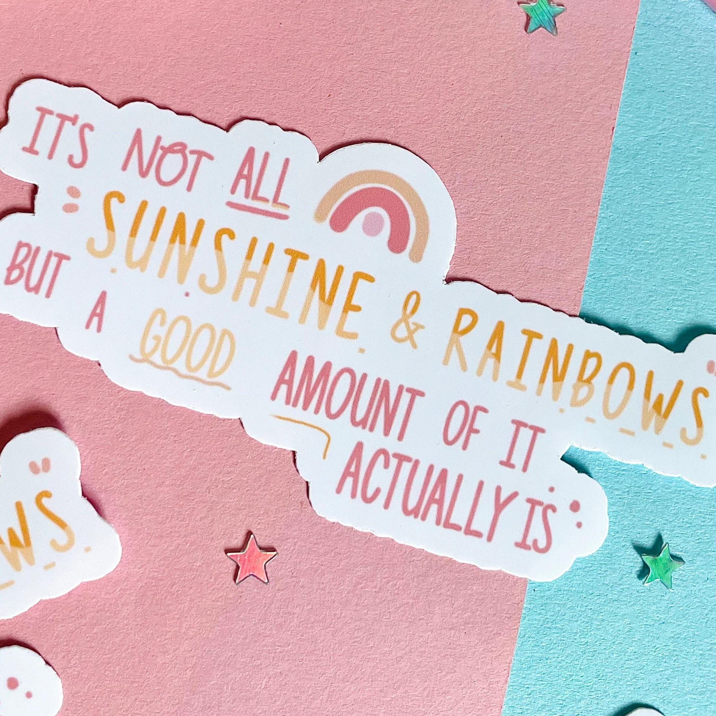 Inspirational Quote Sticker: Weatherproof Vinyl Decal for Laptop - Etsy