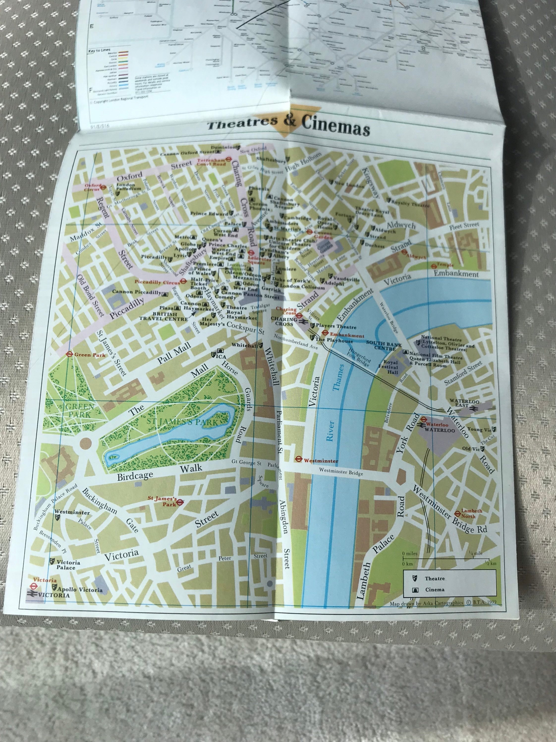 ロンドン観光地図 - Etsy 日本