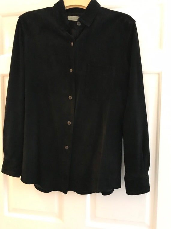 Ladies black suede jacket - Gem