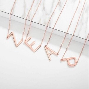 Schitts creek initial necklace Clearance