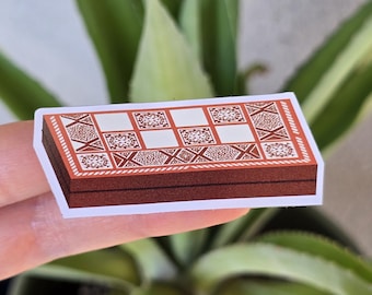Backgammonsticker | Zeer Libanees stickerpakket | Vinylstickers | Libanon | Beiroet |