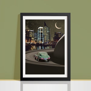 Nights In Beirut | Lebanese Art Print | Lebanon | size A4 A3 | Beirut Print |بيروت