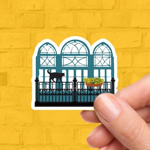 Lebanese Windows | Lebanese Stickers | Very Lebanese Sticker Pack | Vinyl Stickers | Lebanon | Beirut Gemmayze