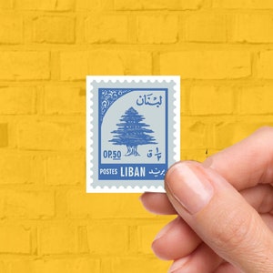 Lebanese Post Stamp | Lebanese Stickers | Very Lebanese Sticker Pack | Vinyl Stickers | Lebanon | Beirut