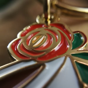 Coffee Keychain | Keyring Lebanon | Lebanese Souvenir | Lebanese Gift | Arabic Coffee | Gold Enamel | Beirut | Arab | Lebanese Coffee قهوة image 6