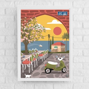 Byblos Jbeil Old Souk | Lebanon | Lebanese Souk | Lebanese Art Print | Lebanon | size A4 A3 A2 A1 | Beirut | بيروت