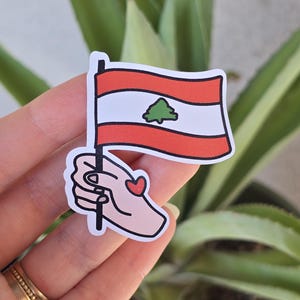Lebanese Flag | Cedar | Very Lebanese Sticker Pack | Vinyl Stickers | Lebanon | Beirut