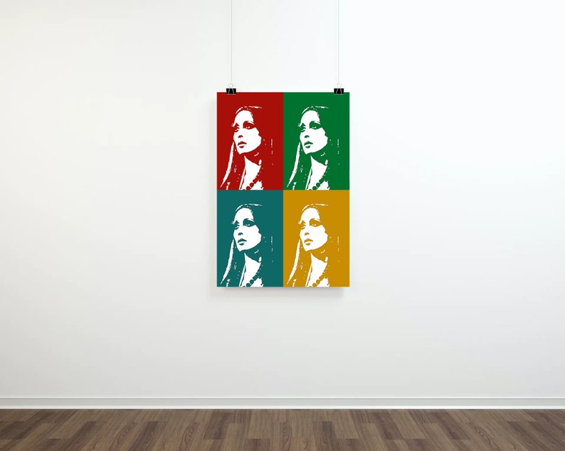 Fayrouz Pop Art Lebanese Art Print Feyruz Lebanon Size Etsy