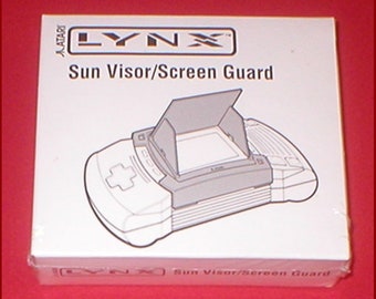 Sun Visor Screen Protector Guard for the Atari Lynx II System NEW SEALED