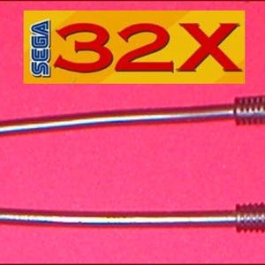 Sega 32X GOLD 8 PIN Link Data Connector Cable Cord for Sega Genesis 2 System NEW