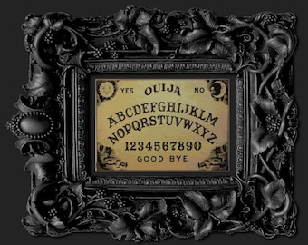 Ouija Board Counted Cross Stitch PDF Pattern Instant Download DIY