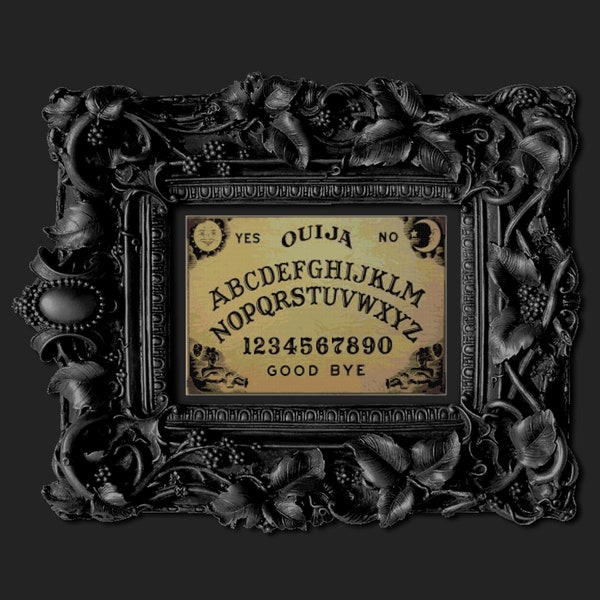 Ouija Board Counted Cross Stitch PDF Pattern Instant Download DIY