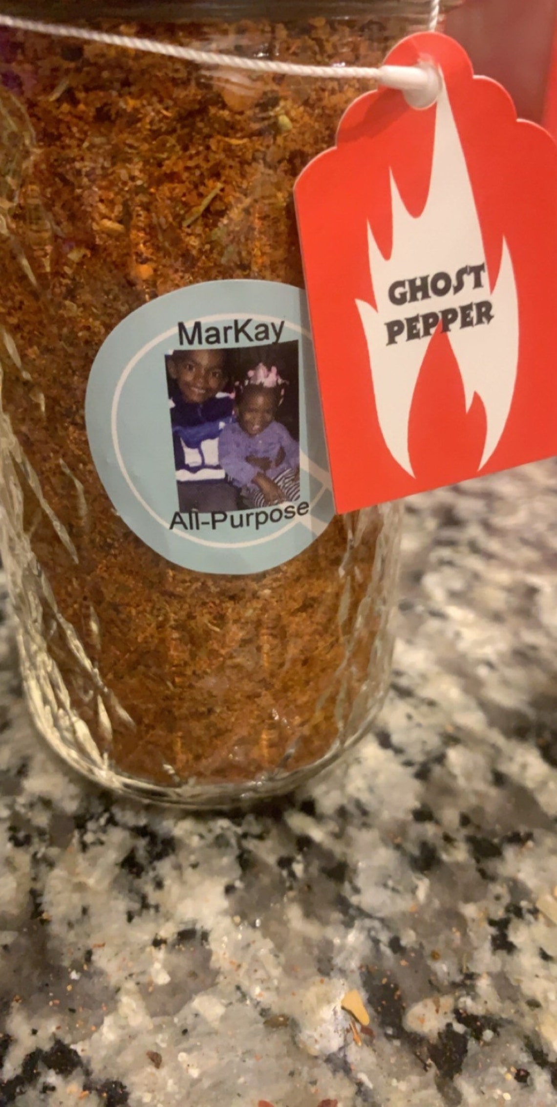 Ghost Pepper Seasoning Saltfree Etsy