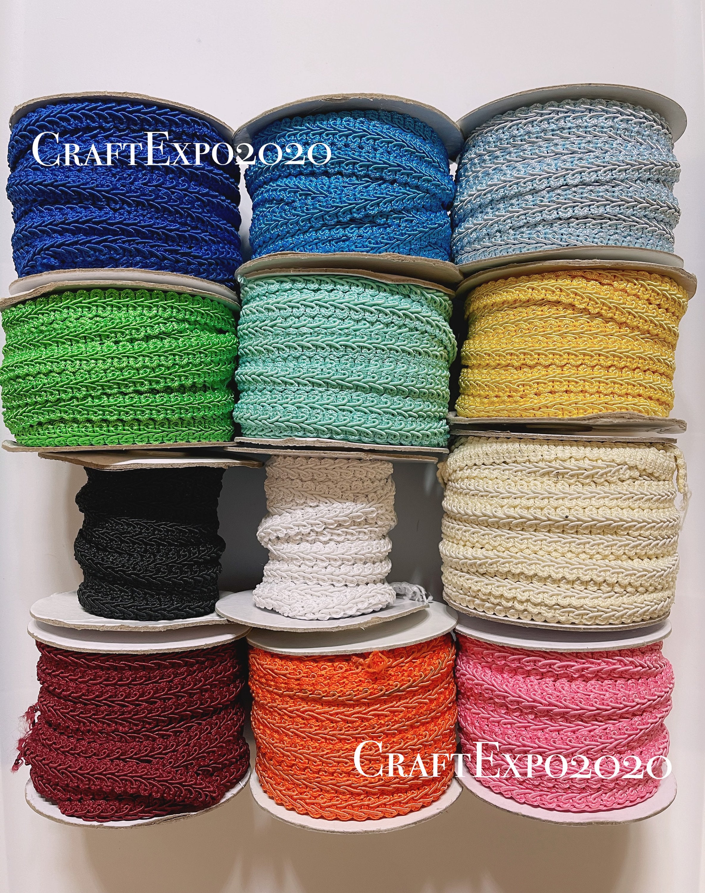 1/2 inches wide Gimp Trim braid gimp trim available in 34 Etsy