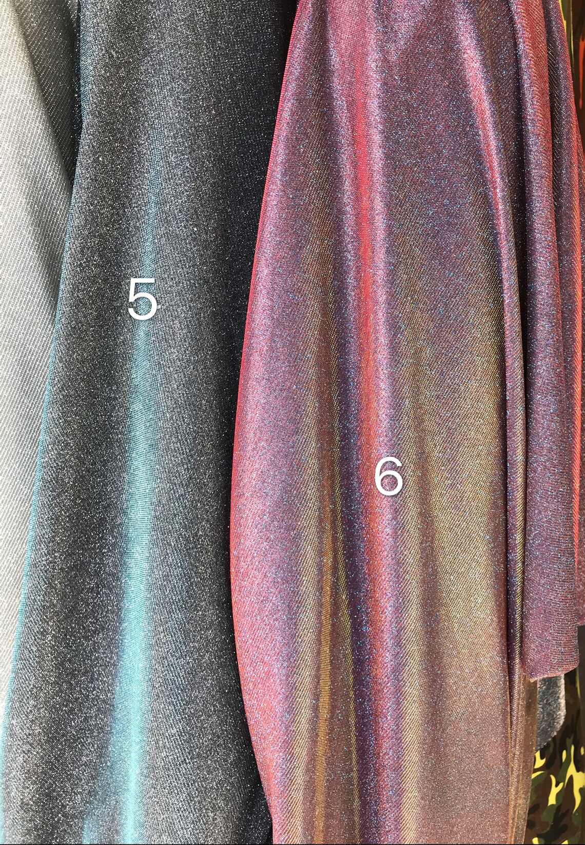 Glitter fabric evening dress fabric non stretch glitter Etsy