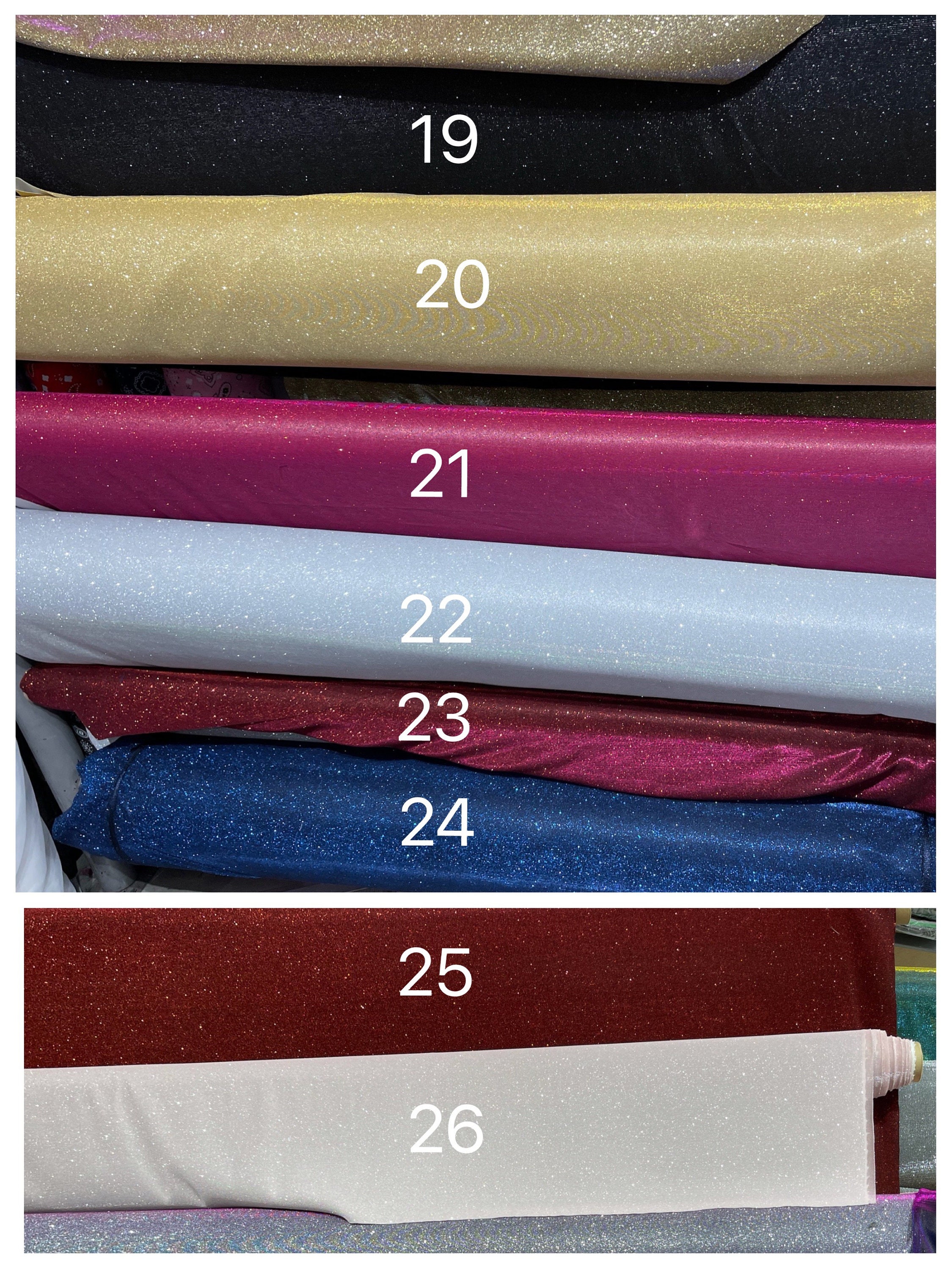 Glitter fabric evening dress fabric non stretch glitter Etsy