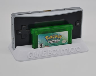 Nintendo Game Boy Micro (GBM) Display Stand / Trophy Stand Custom Sized (OXY)