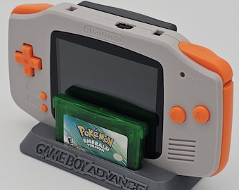 Nintendo Game Boy Advance (GBA) Display Stand / Trophy Stand Custom Sized (AGB)
